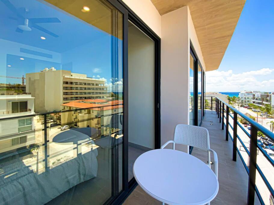 Beautiful + Luxury + Ocean View + Pool Apartman Playa del Carmen Kültér fotó